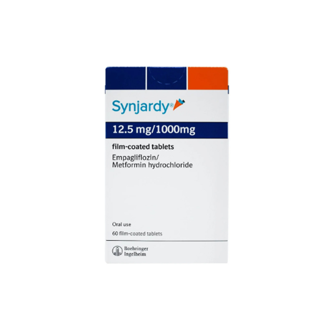 buy online Synjardy 12.5/1000Mg F C Tablets 60'S 1  Qatar Doha