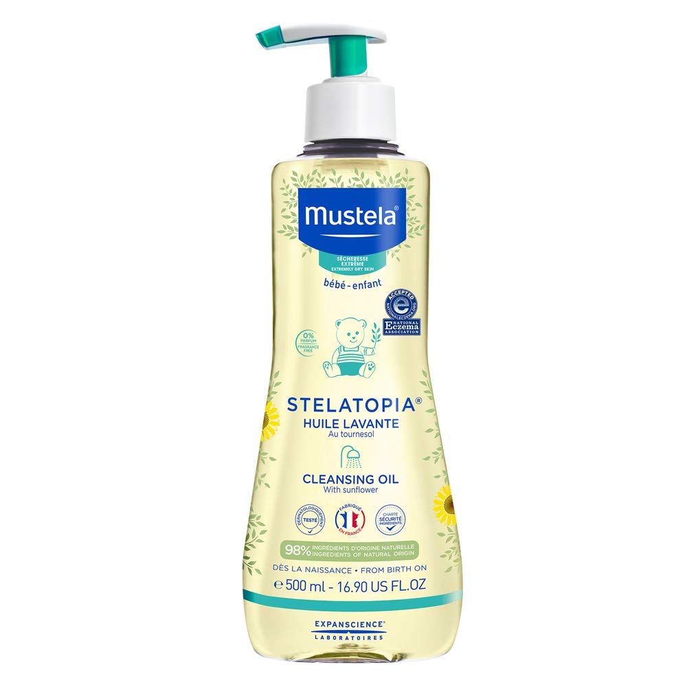 buy online Mustela Stelatopia Cleansing Oil 500Ml   Qatar Doha