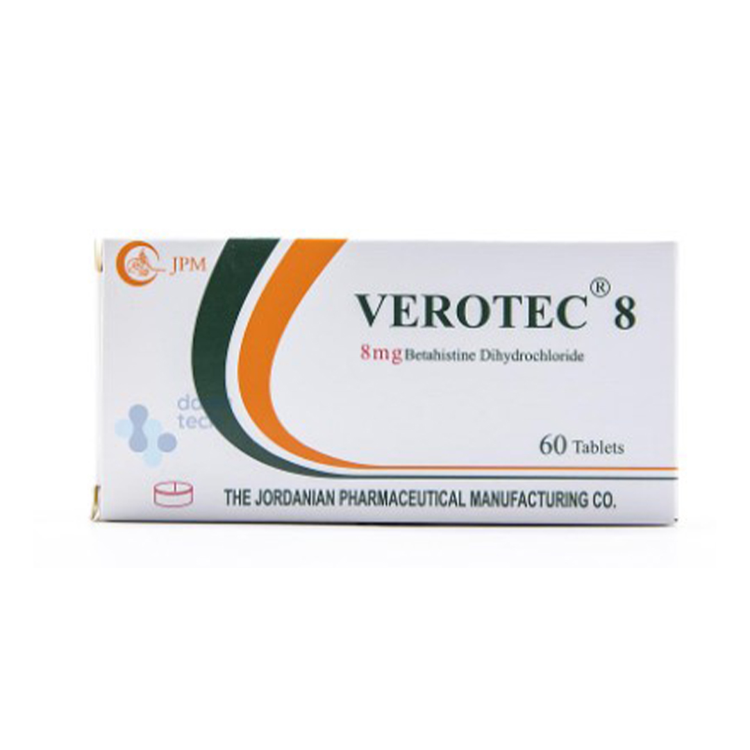 buy online Verotec 8 Mg Tablet 60'S 1  Qatar Doha