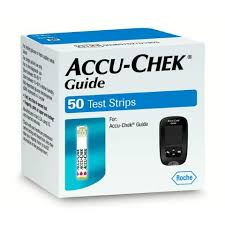 buy online Accu Check Guide Test Strips 50'S 1  Qatar Doha