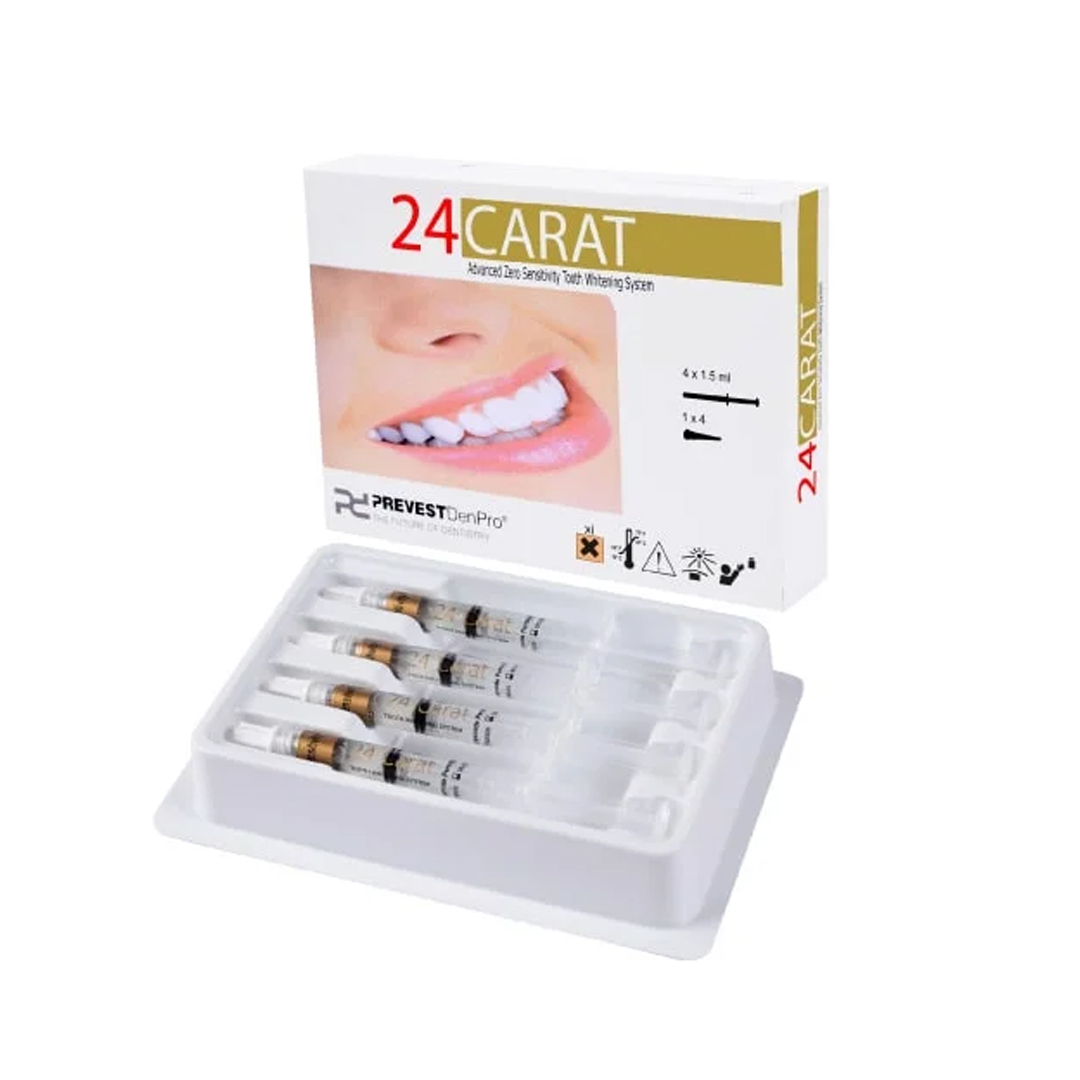 Tooth Whitening Pack 24 Carat Smile Eco Pack PREVEST # 9008 product available at family pharmacy online buy now at qatar doha