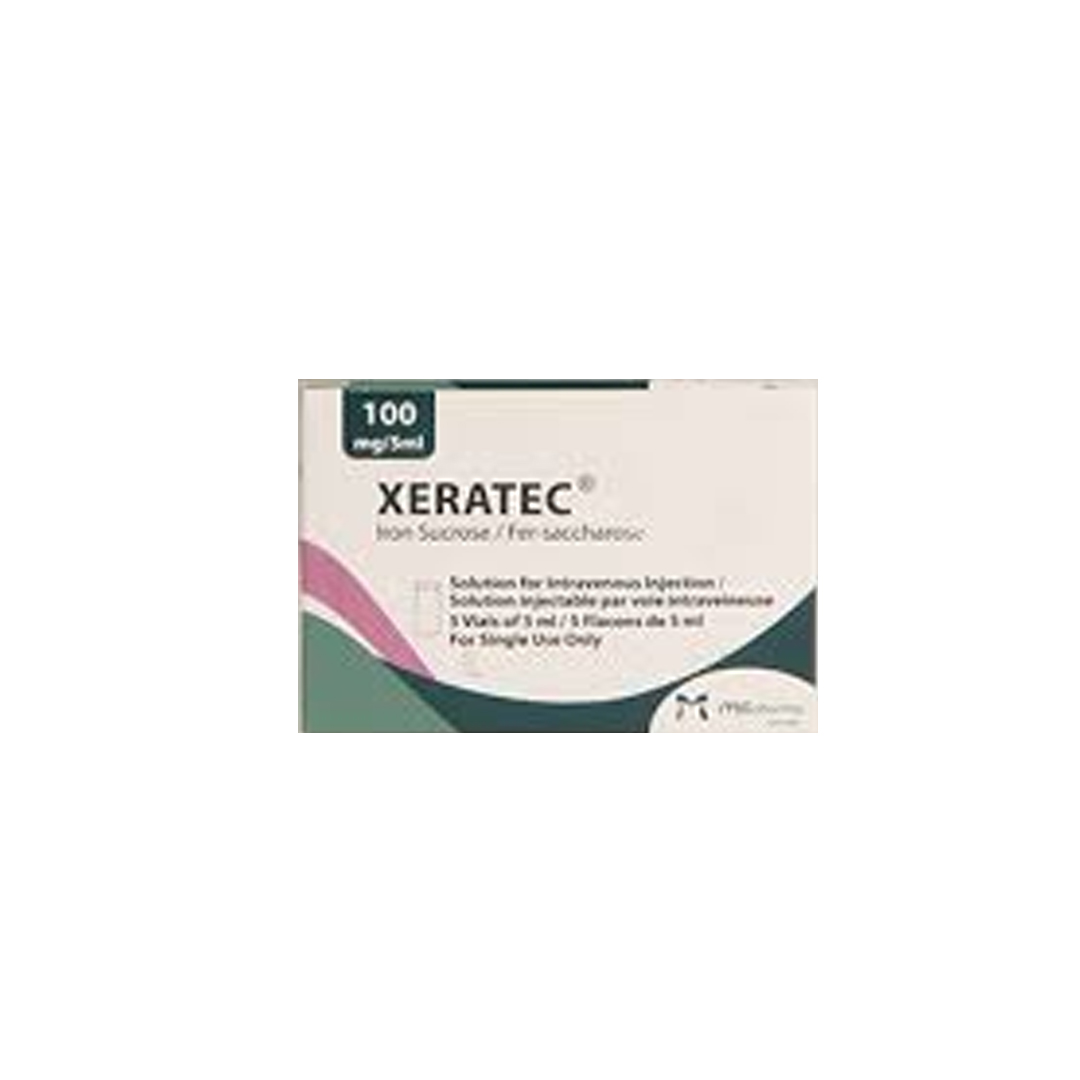 buy online Xeratec (Iron Sucrose)100Mg/5Ml Injection 5'S 1  Qatar Doha
