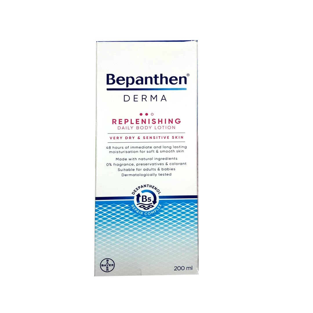 buy online Bepanthen Derma Replenishing Daily Body Lotion 200Ml 1  Qatar Doha