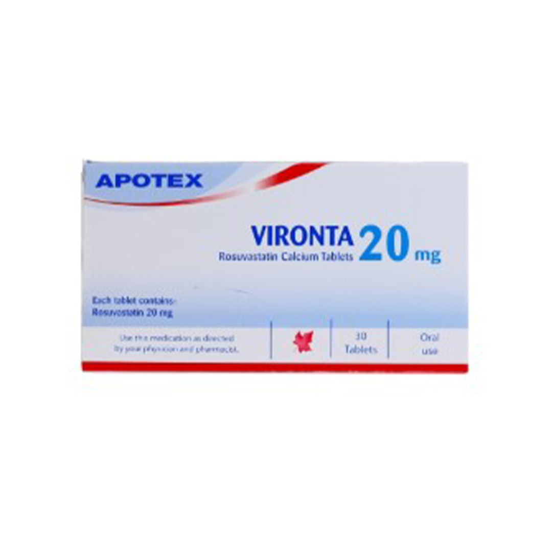buy online VIRONTA 20 MG TABLETS 30-S 1  Qatar Doha