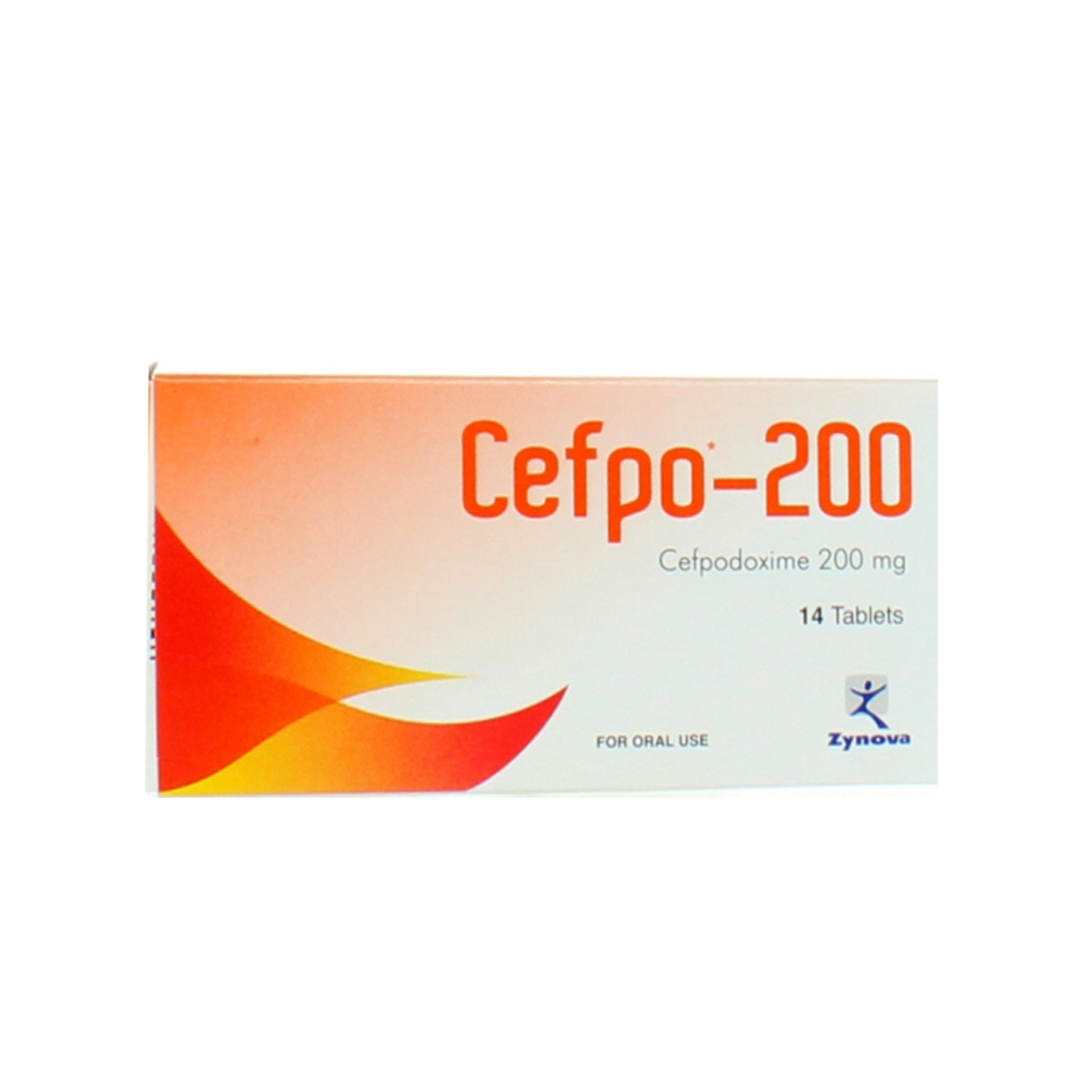 CEFPO 200 mg Tablet 14 's product available at family pharmacy online buy now at qatar doha