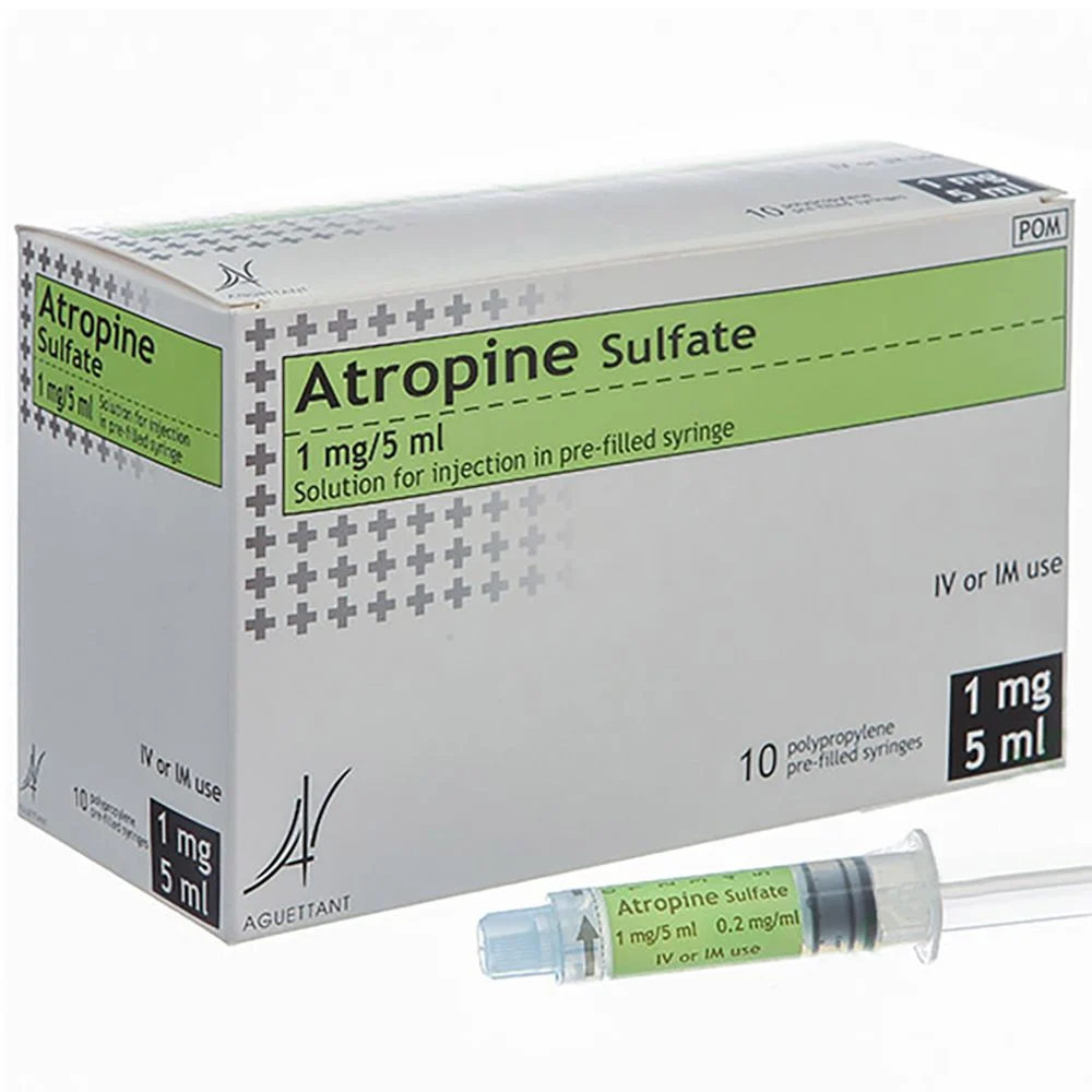 buy online Atropine Sulphatae 0.5 Mg/1Ml Injection 1  Qatar Doha