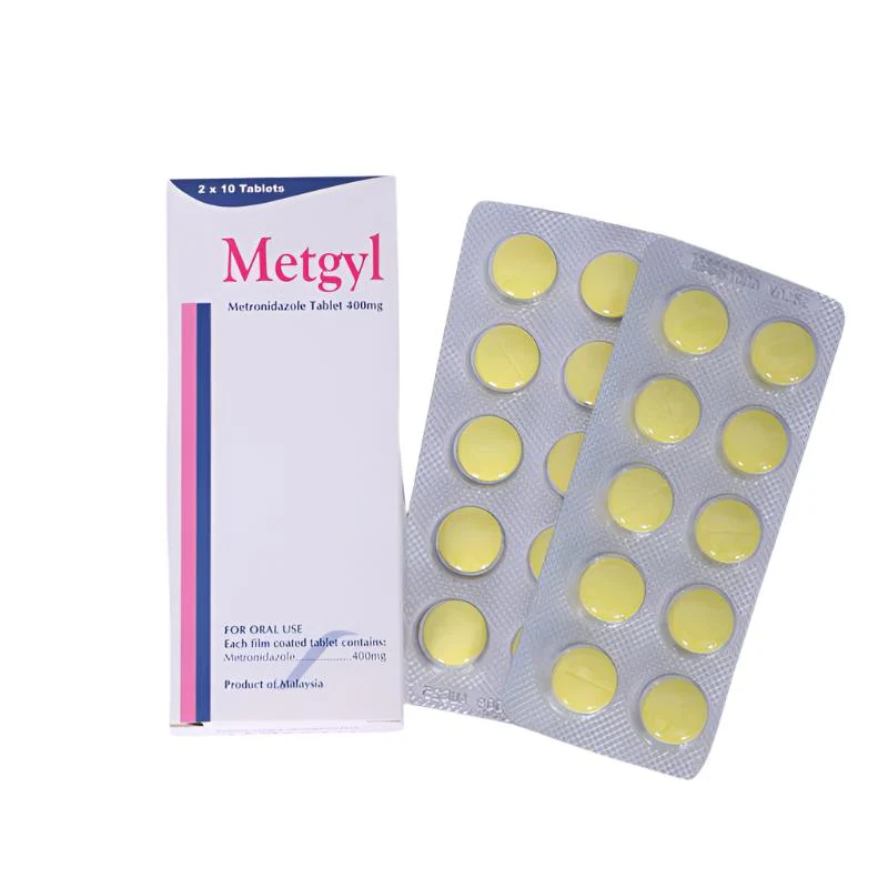 buy online Metgyl 400Mg Tablet 20'S 1  Qatar Doha