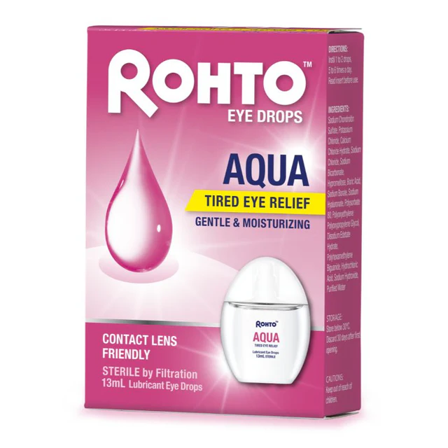 buy online Rohto Aqua Eye Drops 13Ml 13ml  Qatar Doha