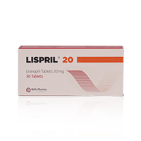 buy online Lispril 20 Mg Tablet 30's 20mg  Qatar Doha