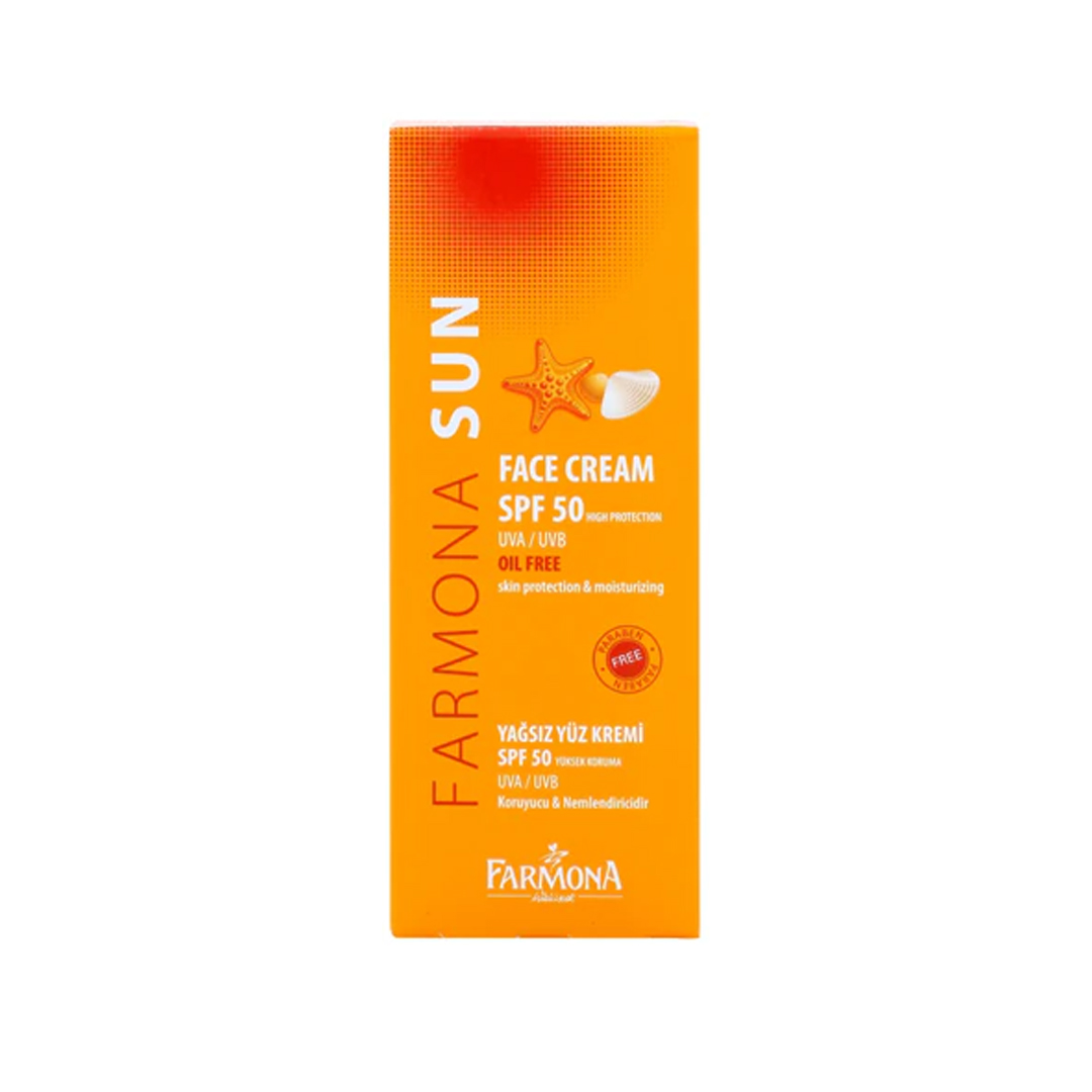 Sun Face Cream -oil Free Spf50 -50ml product available at family pharmacy online buy now at qatar doha