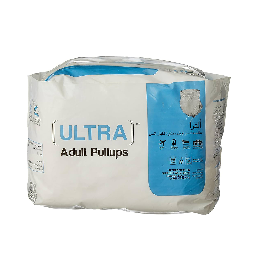 Ultra Adult Pull Ups  (m) 10.s product available at family pharmacy online buy now at qatar doha