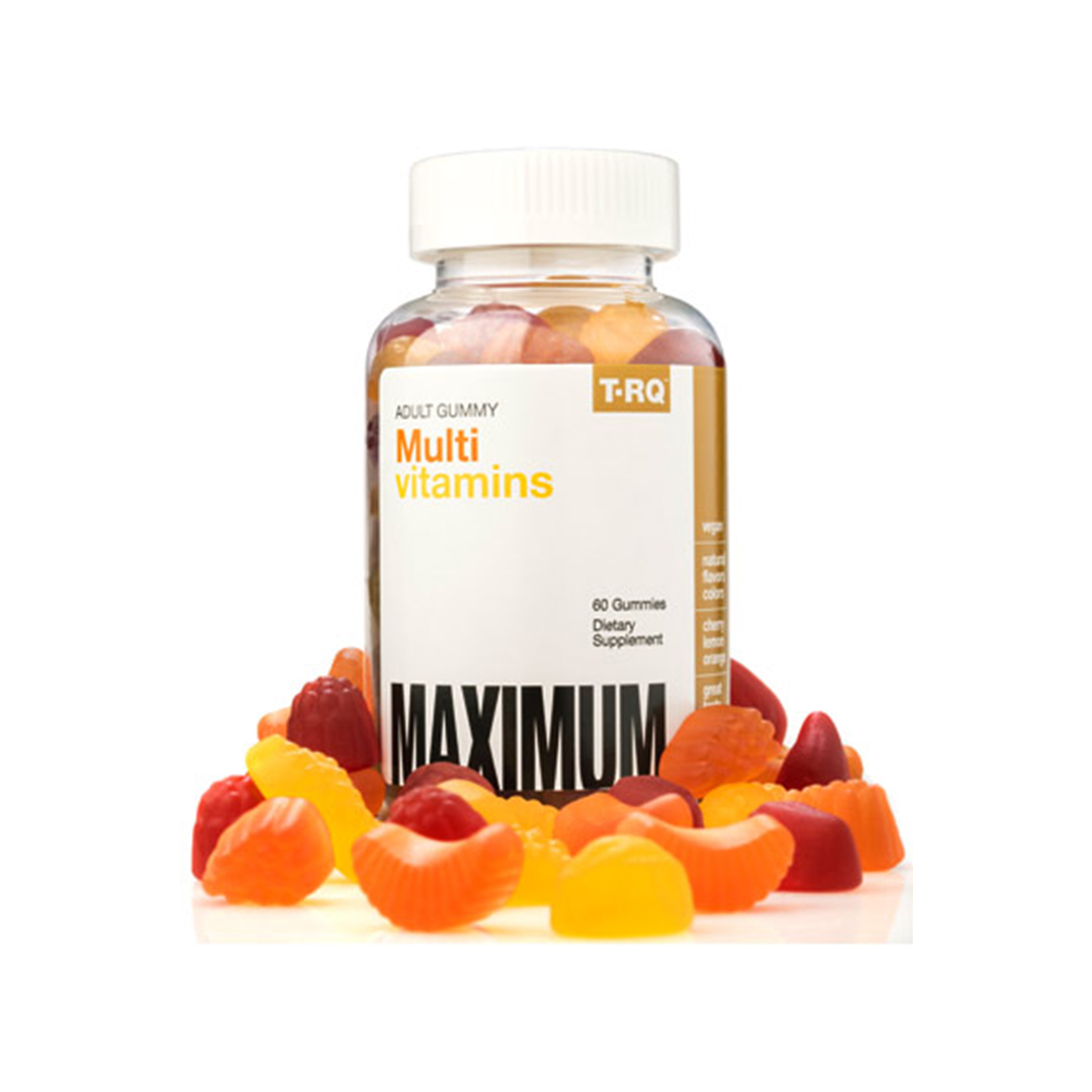 buy online Trq Multivitamin Gummy Orange& Cherry Flavour 60'S 1  Qatar Doha