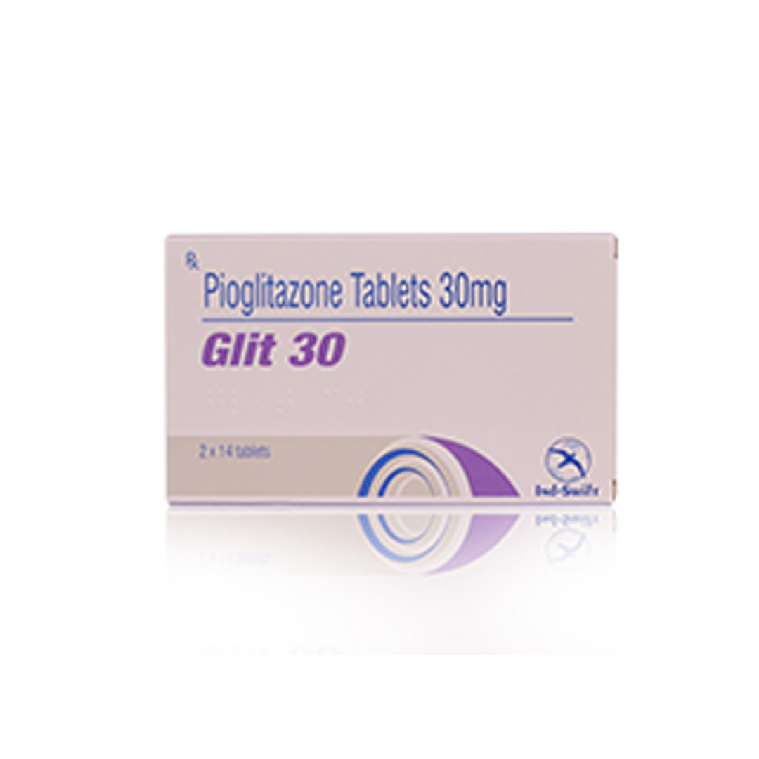 buy online GLIT 30 MG TAB 28'S 1  Qatar Doha