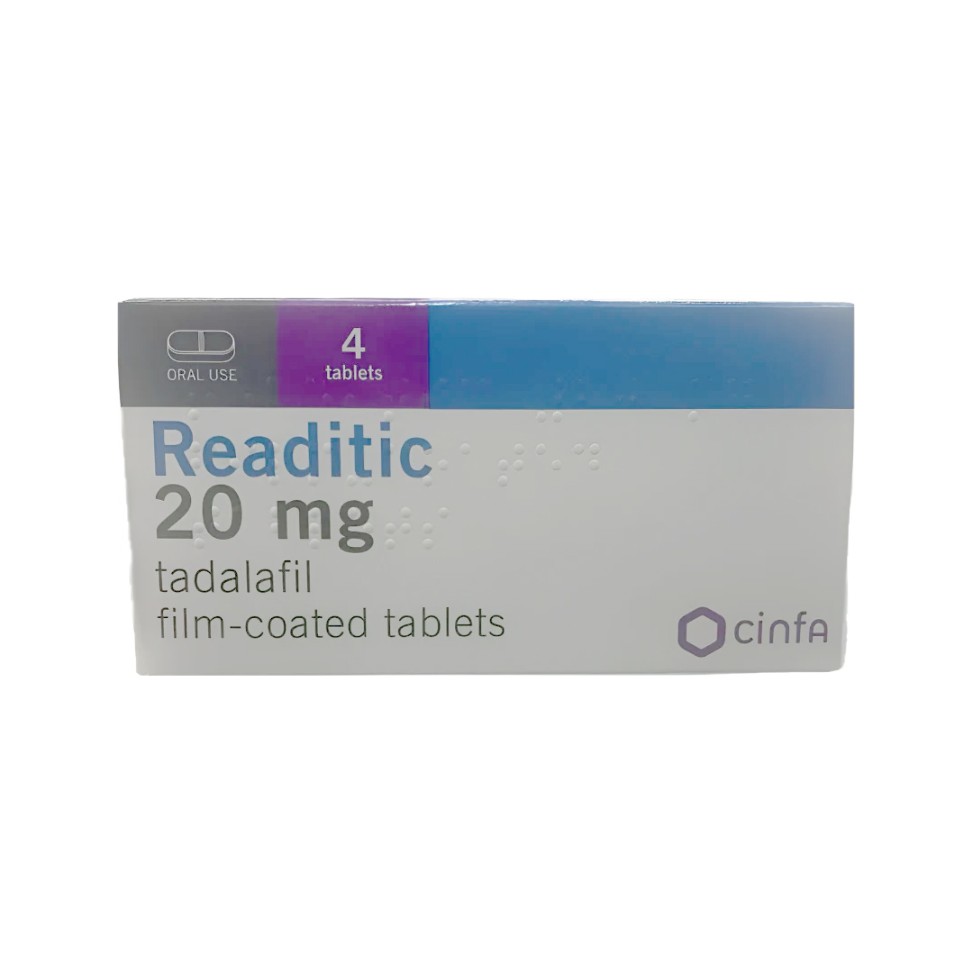 buy online Readitic 20 Mg Tablet 4'S 1  Qatar Doha