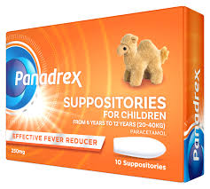 buy online Panadrex 250 Mg Suppositories- 10'S 1  Qatar Doha