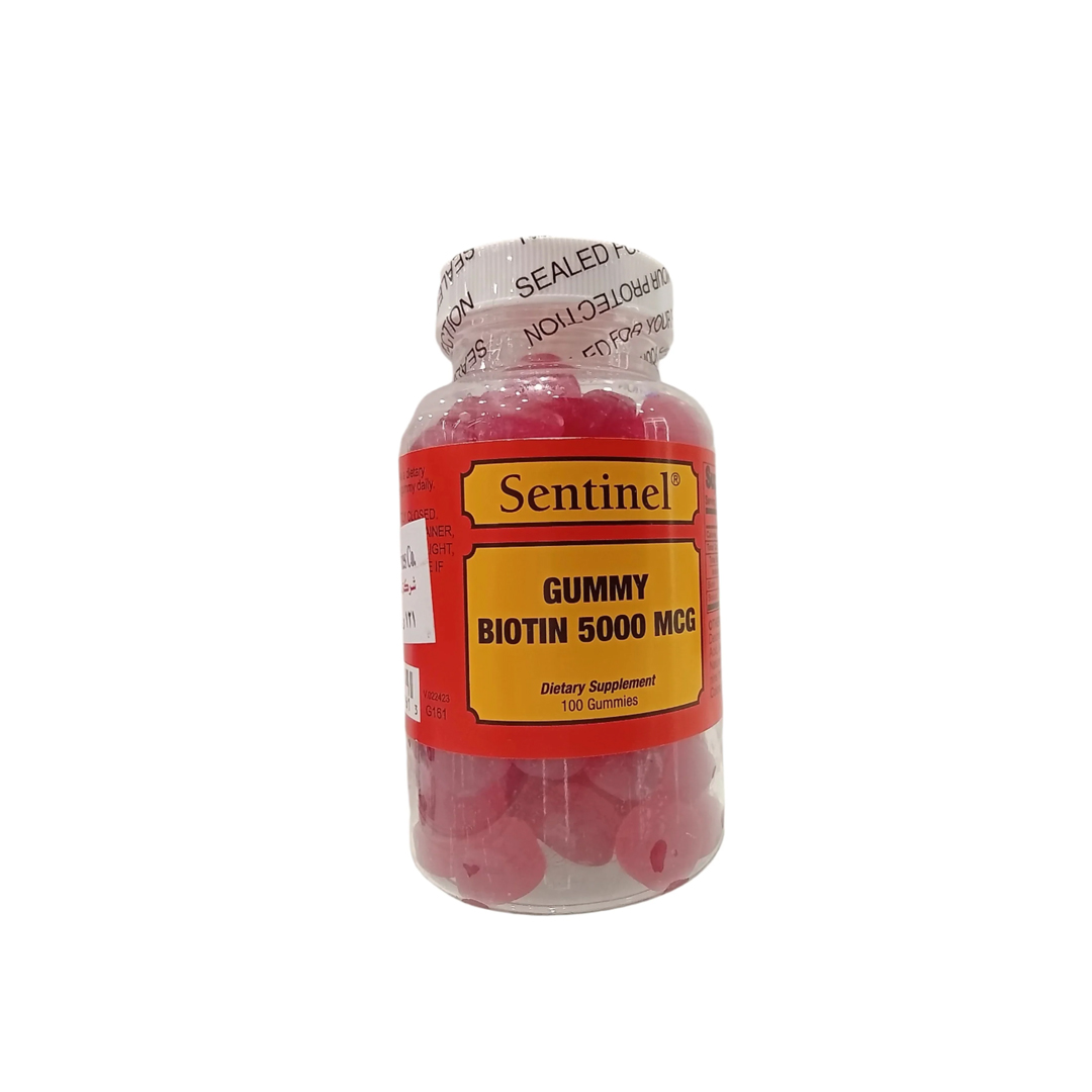 buy online Gummy Biotin 5000Mcg Tablet 100'S #Sentinel 1  Qatar Doha
