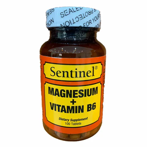 buy online Magnesium + Vitaman B6 Tablet 100'S #Sentinel 1  Qatar Doha