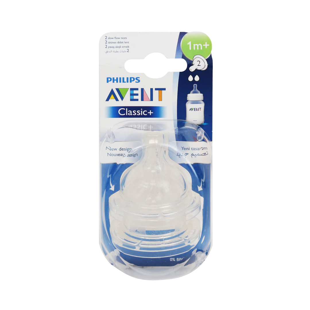 Philips Avent  Classic Plus Teats 3 Hole X2.s product available at family pharmacy online buy now at qatar doha