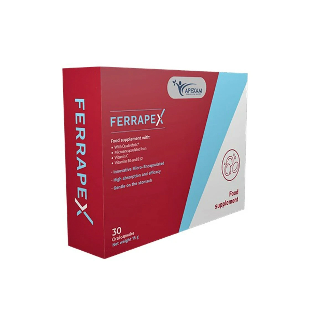buy online Ferrapex Capsules 30'S 1  Qatar Doha