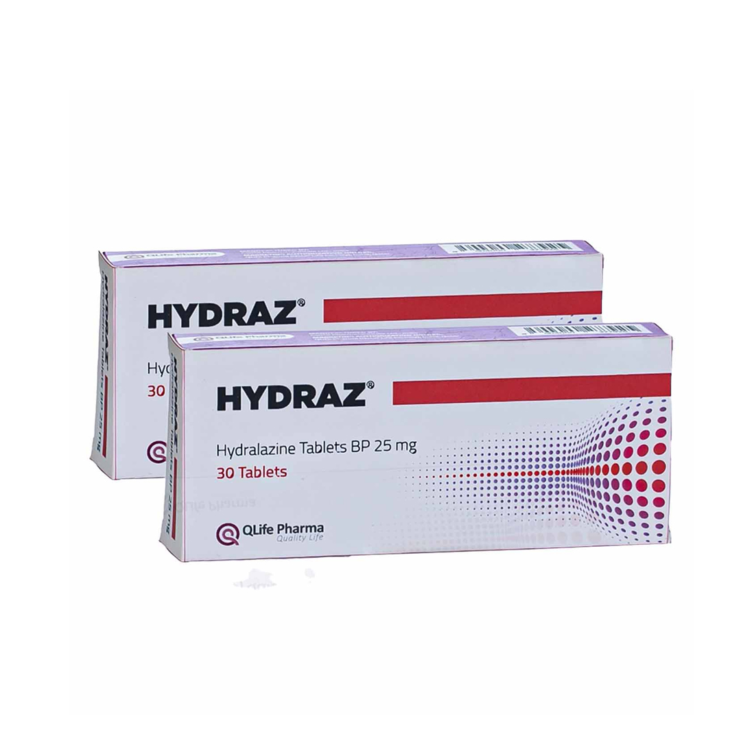 buy online Hydraz 25 Mg Tablet 30'S 1  Qatar Doha