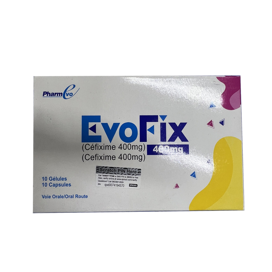 buy online Evofix 400 Mg Capsule 10'S 1  Qatar Doha