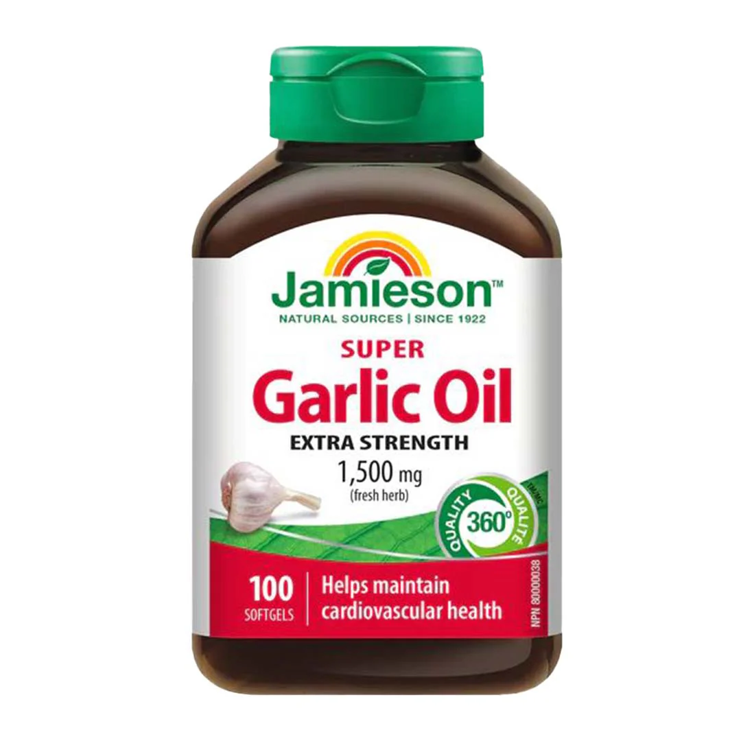 buy online JAMIESON GARLIC OIL SUPER SOFTGELS-100'S 1  Qatar Doha