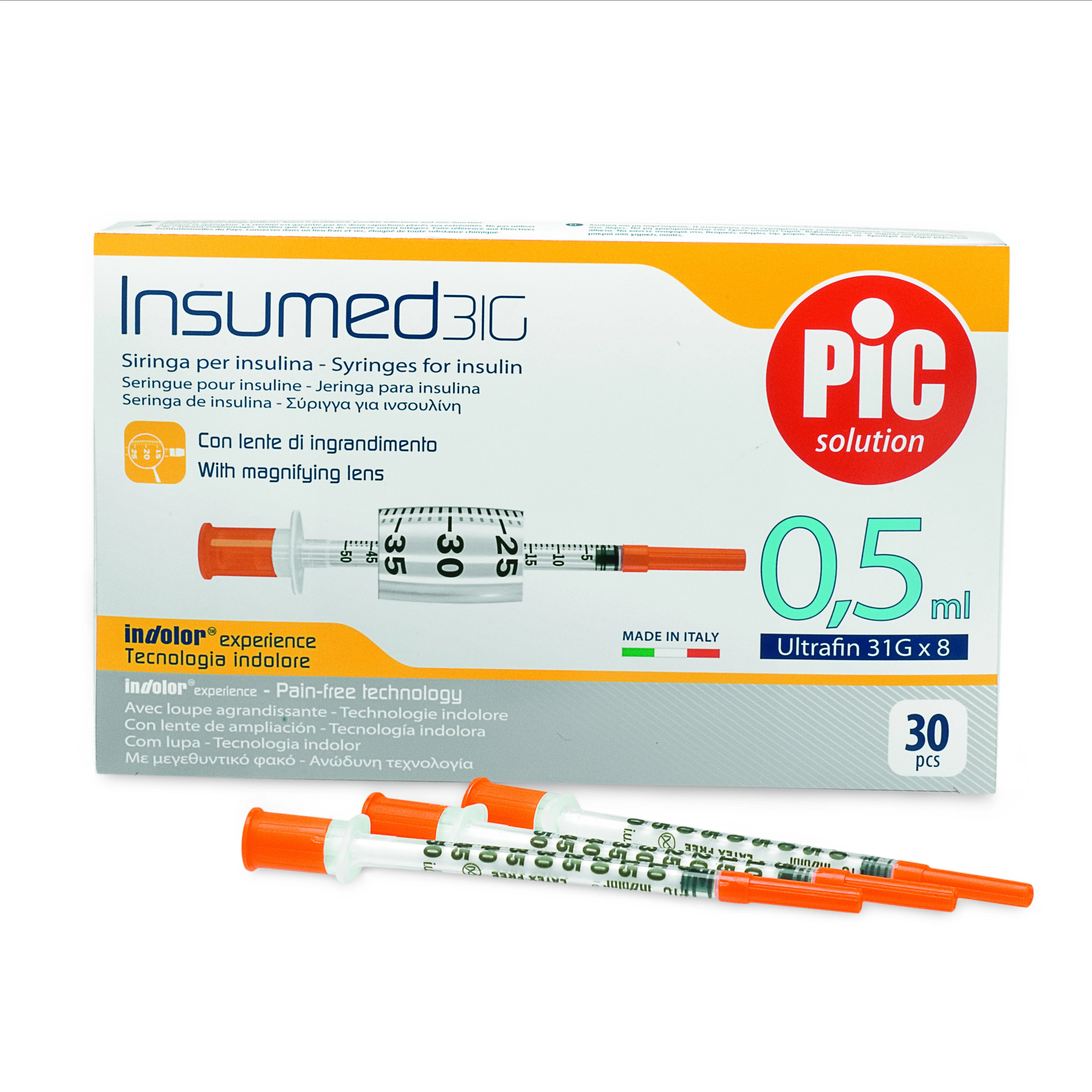 Pin Insumed 31g 0.5ml (31gx8) 30.s product available at family pharmacy online buy now at qatar doha
