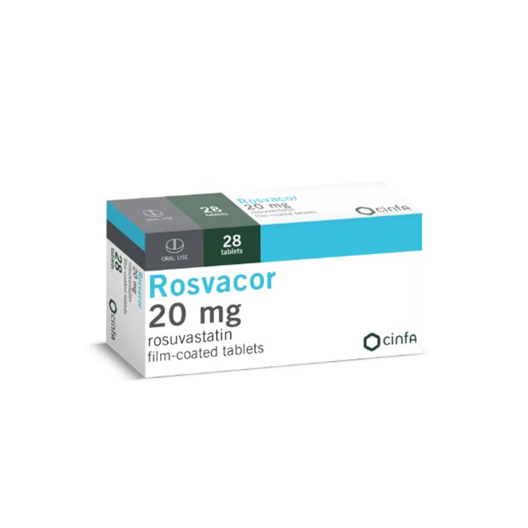 buy online Rosvacor 5Mg Tablet 28'S 1  Qatar Doha