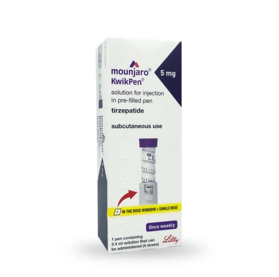 buy online Mounjaro 5Mg/0.5Ml Solution For Subcutaneous Inj 4'S 1  Qatar Doha
