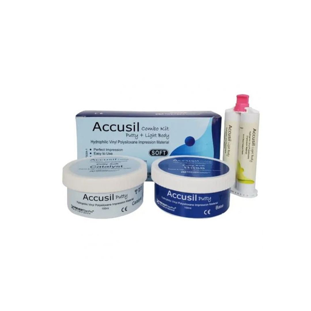 buy online Accusil Combo Kit Putty + Light Body #7005 1  Qatar Doha