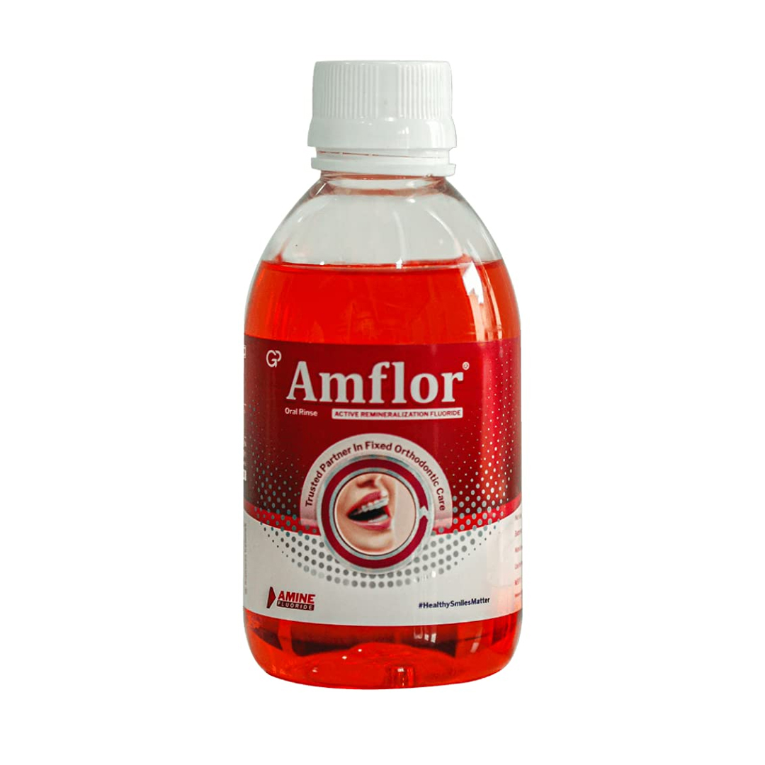Amflor Oral Rinse 250Ml -Global Health-Offer product available at family pharmacy online buy now at qatar doha