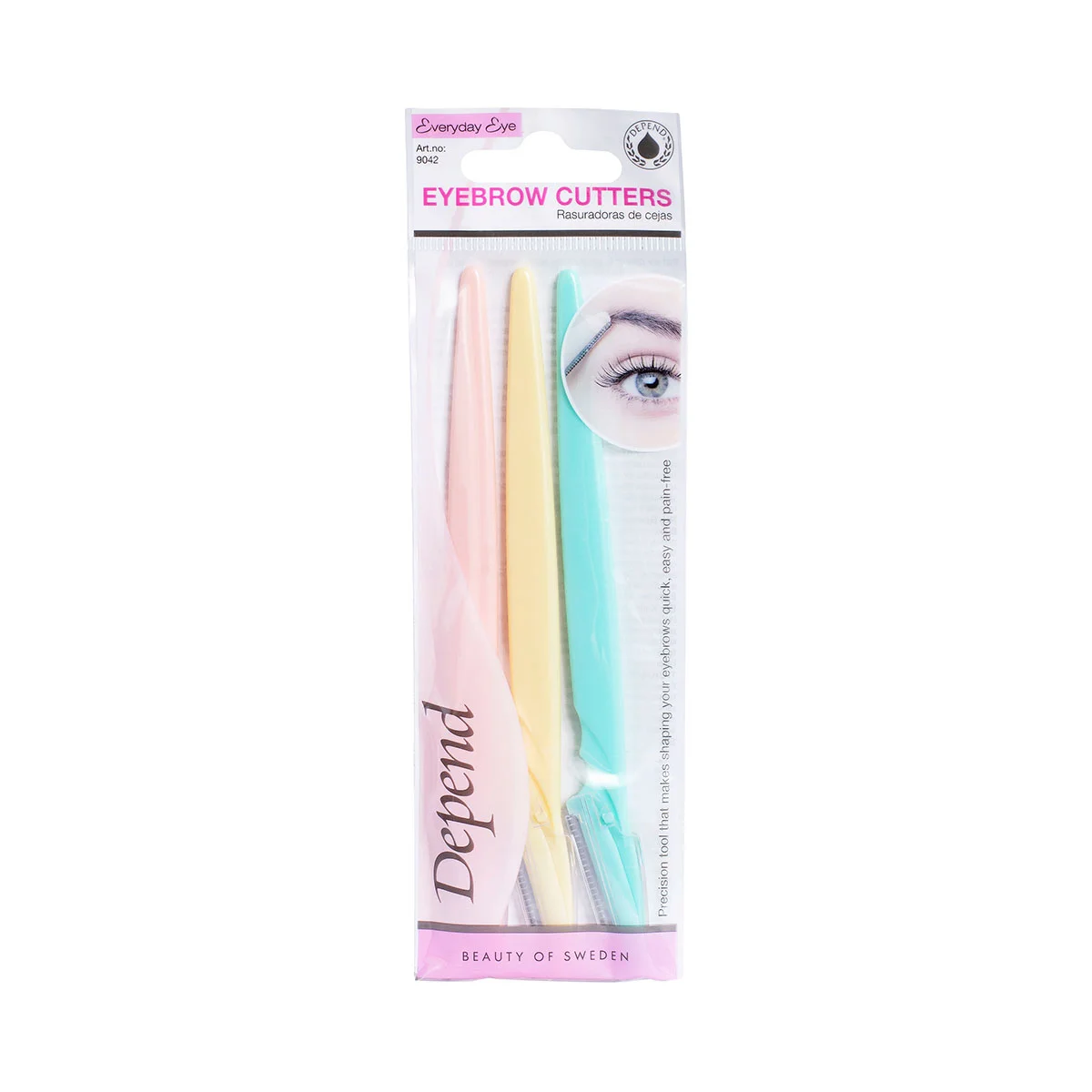 buy online DEPEND EYEBROW CUTTER -4759/9042 1  Qatar Doha