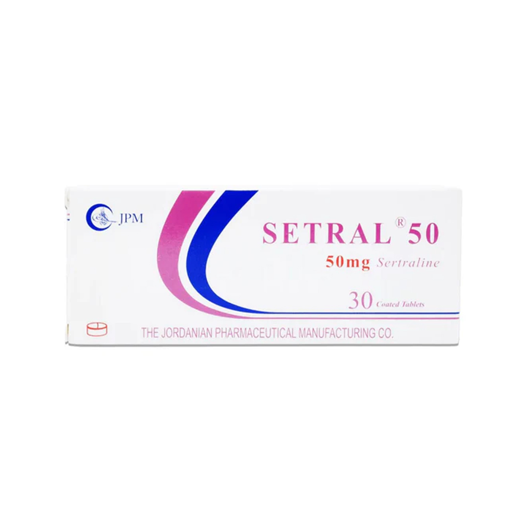 buy online SETRAL 50 MG TABLET 10'S 1  Qatar Doha