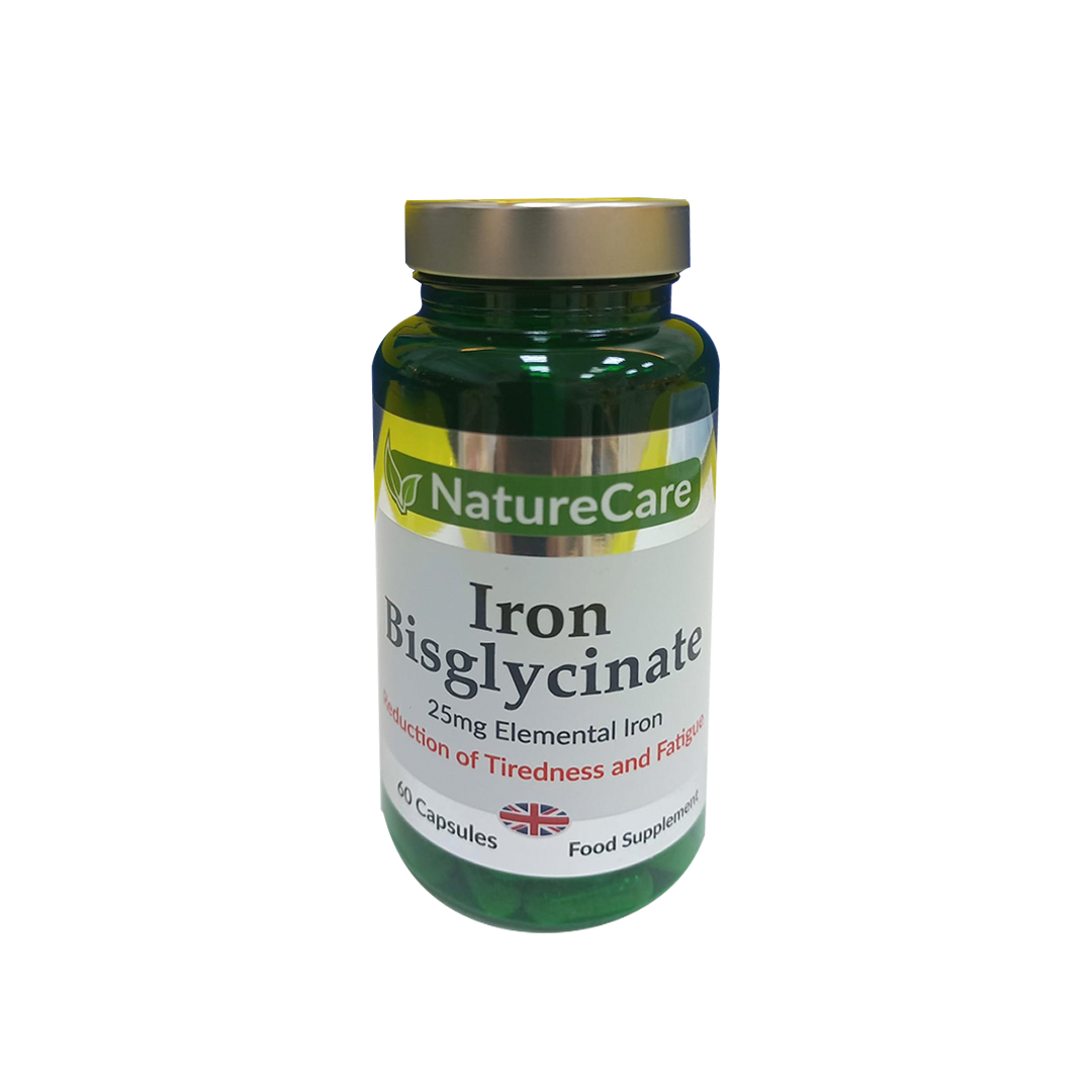buy online Iron Bisglycinate 25Mg Capsules 60'S # Naturecare 1  Qatar Doha