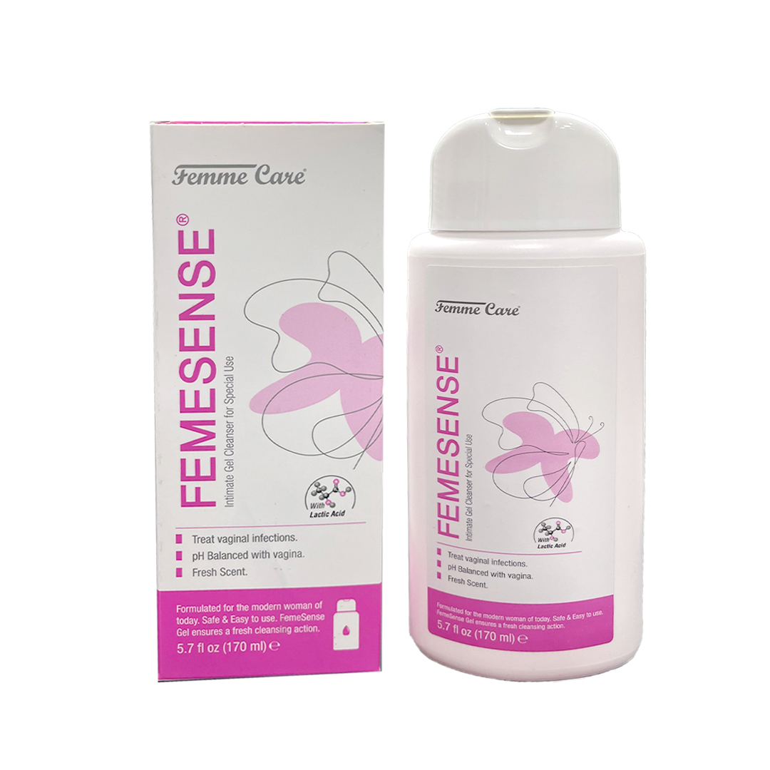 buy online Femesense Intimate Cleanser Gel 170Ml -Femigiene 1  Qatar Doha