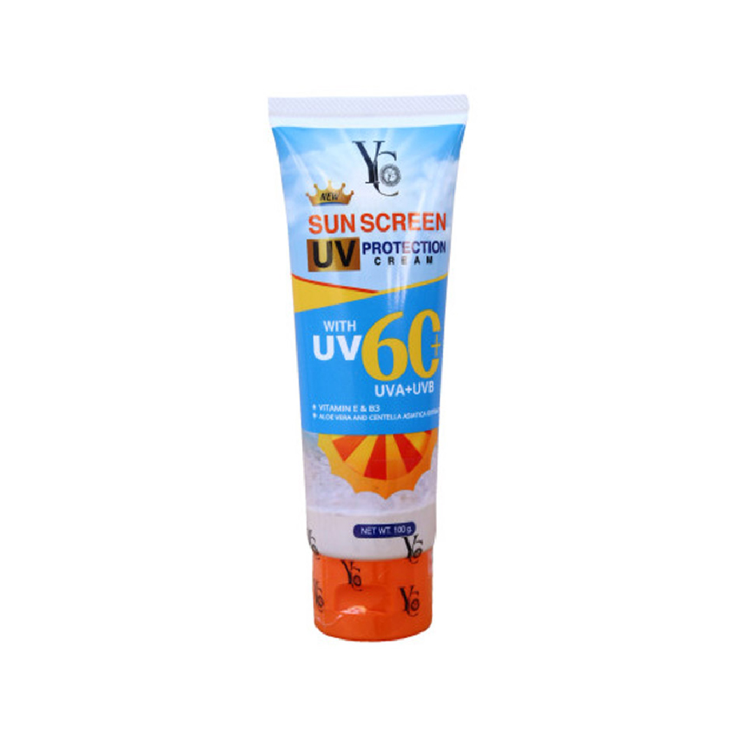 buy online Sunscreen Protection 60+ Cream 100 gm YC 1  Qatar Doha