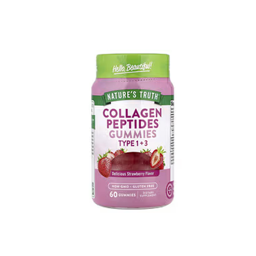 buy online collagen peptides gummies 60's-nature's truth 1  Qatar Doha
