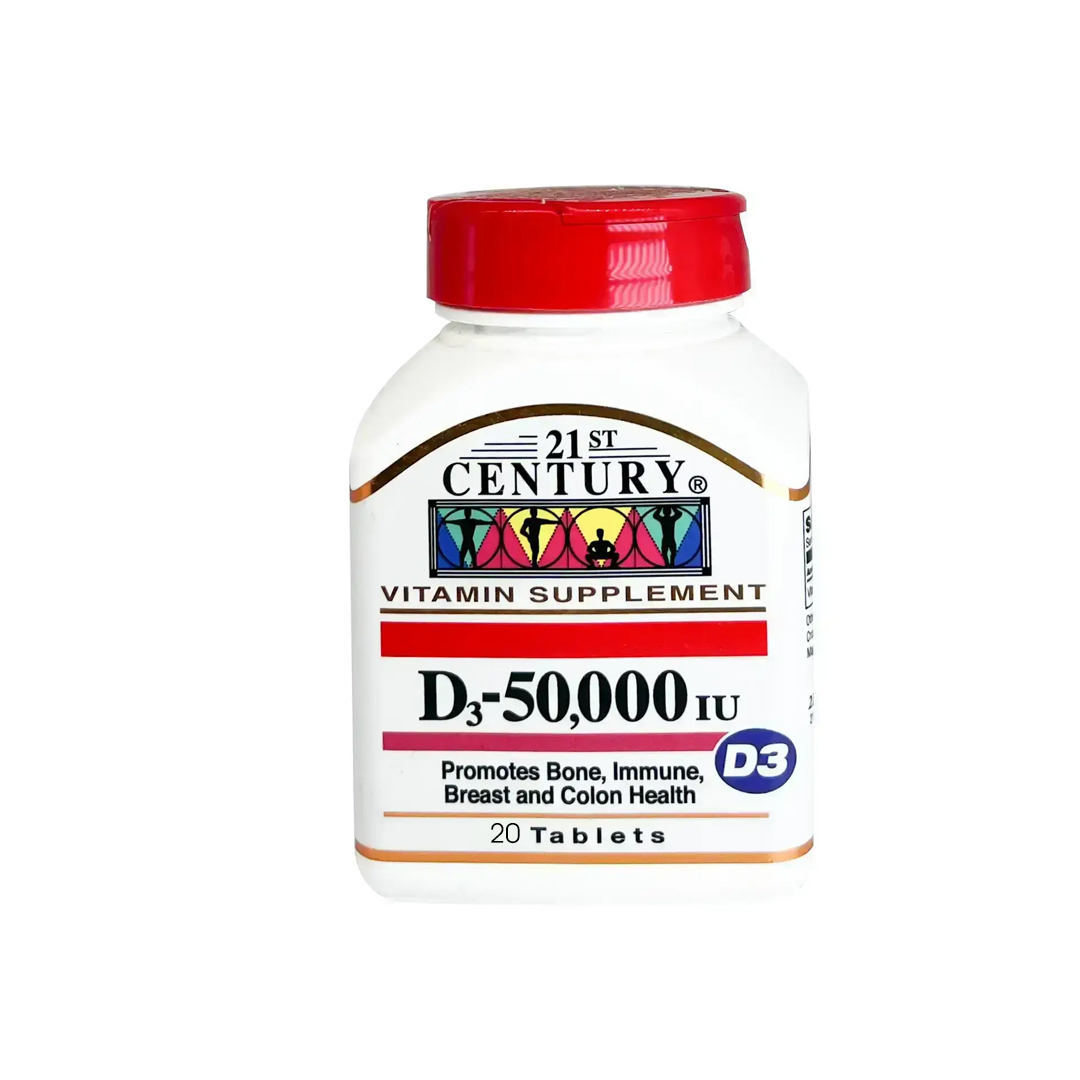 buy online vitamin d3-50000iu tablets 20.s 21st 20  Qatar Doha
