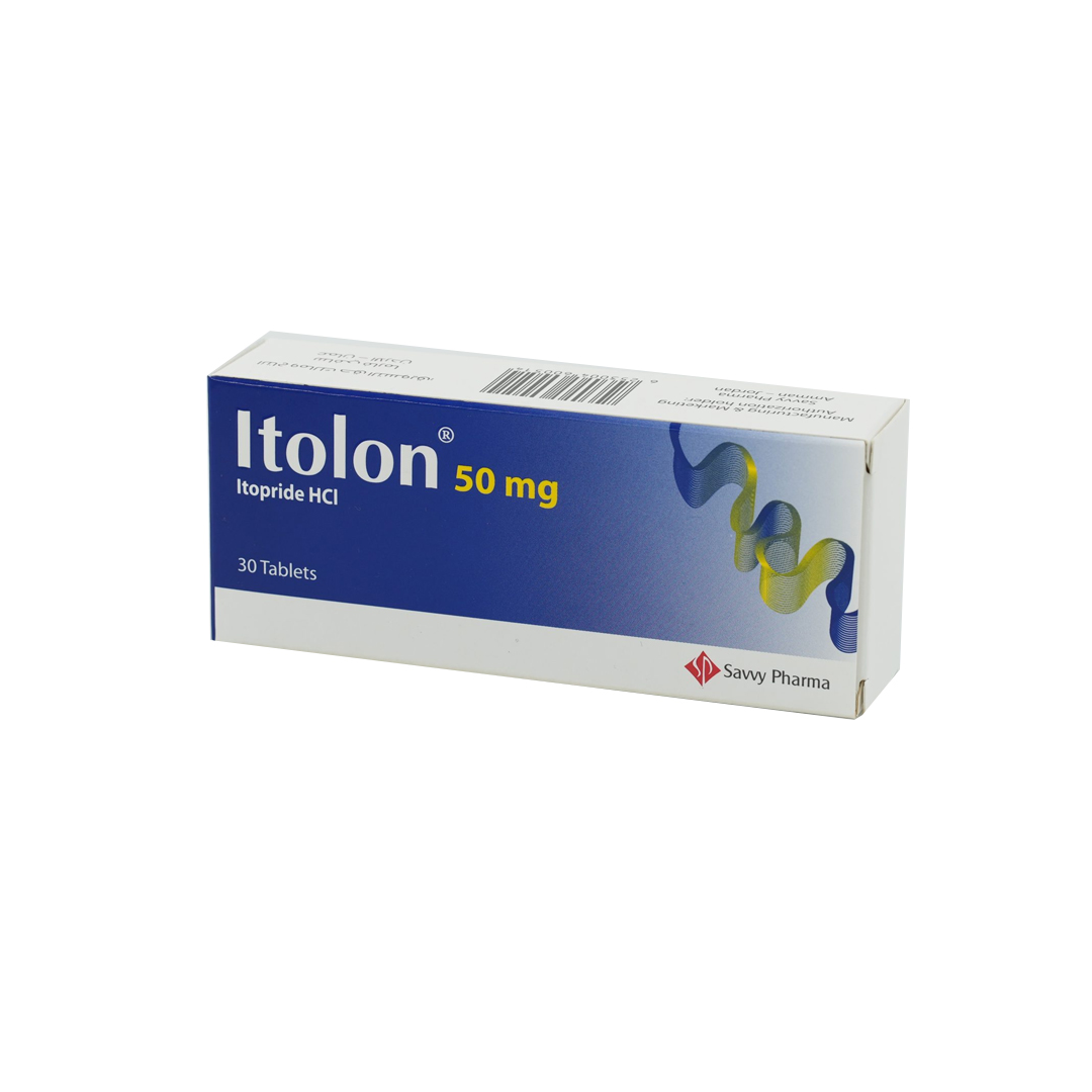 buy online Itolon 50 Mg Tablet 30's 1  Qatar Doha