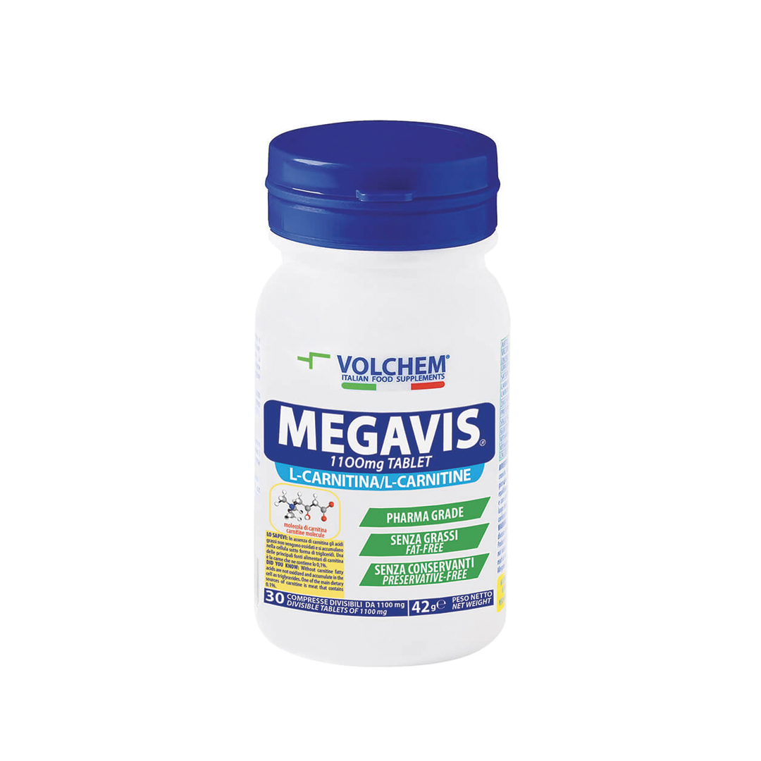 buy online Megavis(L-Carnitine) 1100Mg Tablet 30'S #Volchem 30.s  Qatar Doha
