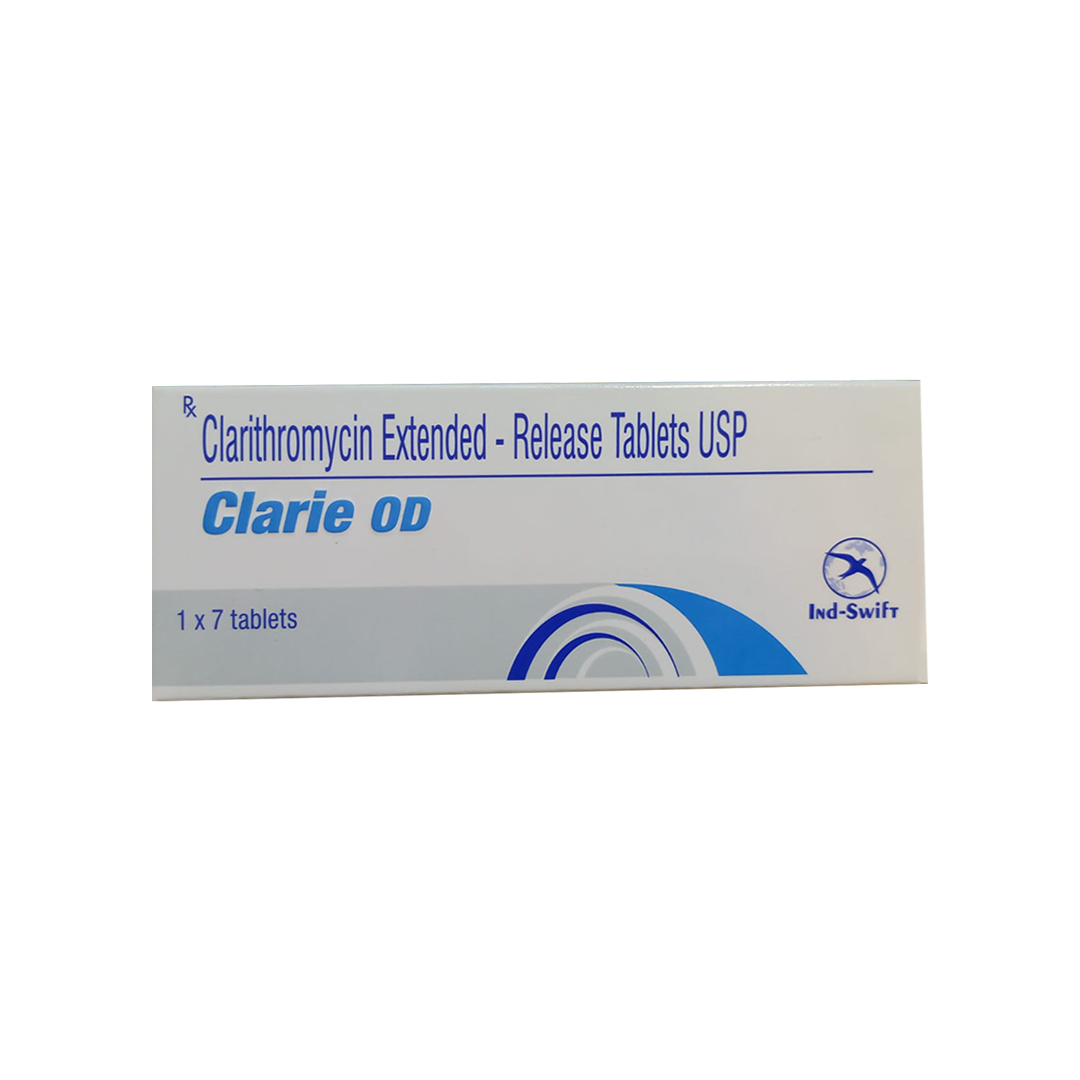 buy online CLARIE OD 500 MG TAB 7'S 1  Qatar Doha
