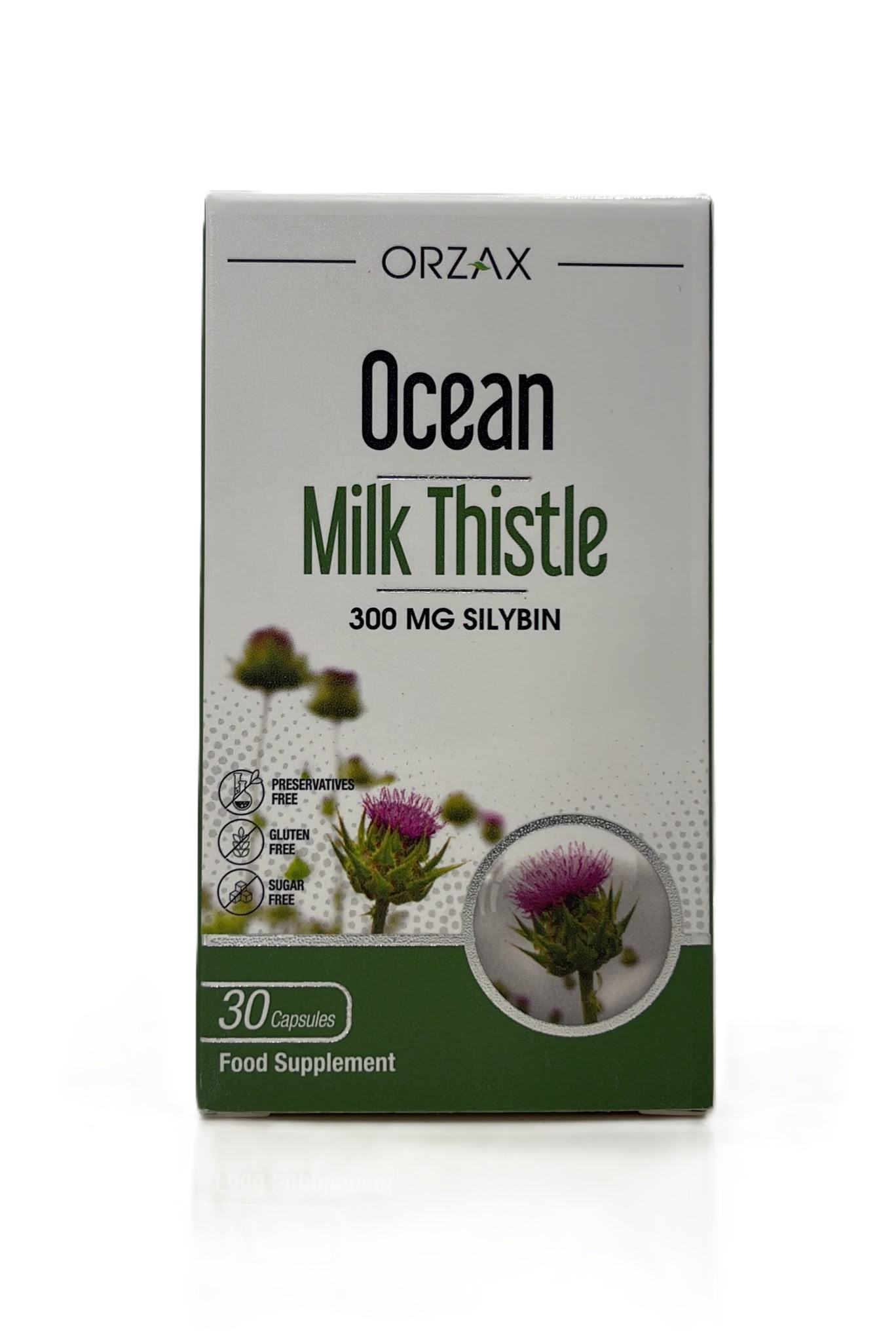 ORZAX Ocean Milk Thistle Capsule  30 's product available at family pharmacy online buy now at qatar doha