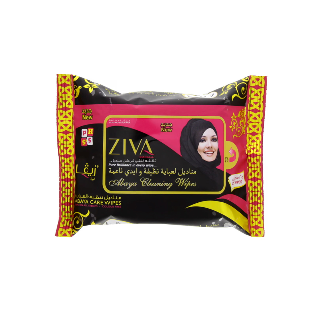 Abaya Cleaning Wipes 25'S # Ziva product available at family pharmacy online buy now at qatar doha