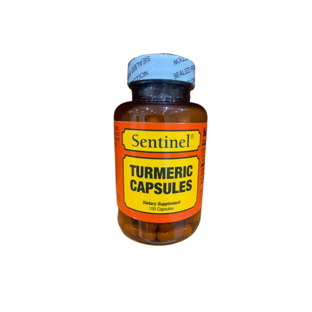 Turmeric Capsule 100.s - Sentinel product available at family pharmacy online buy now at qatar doha