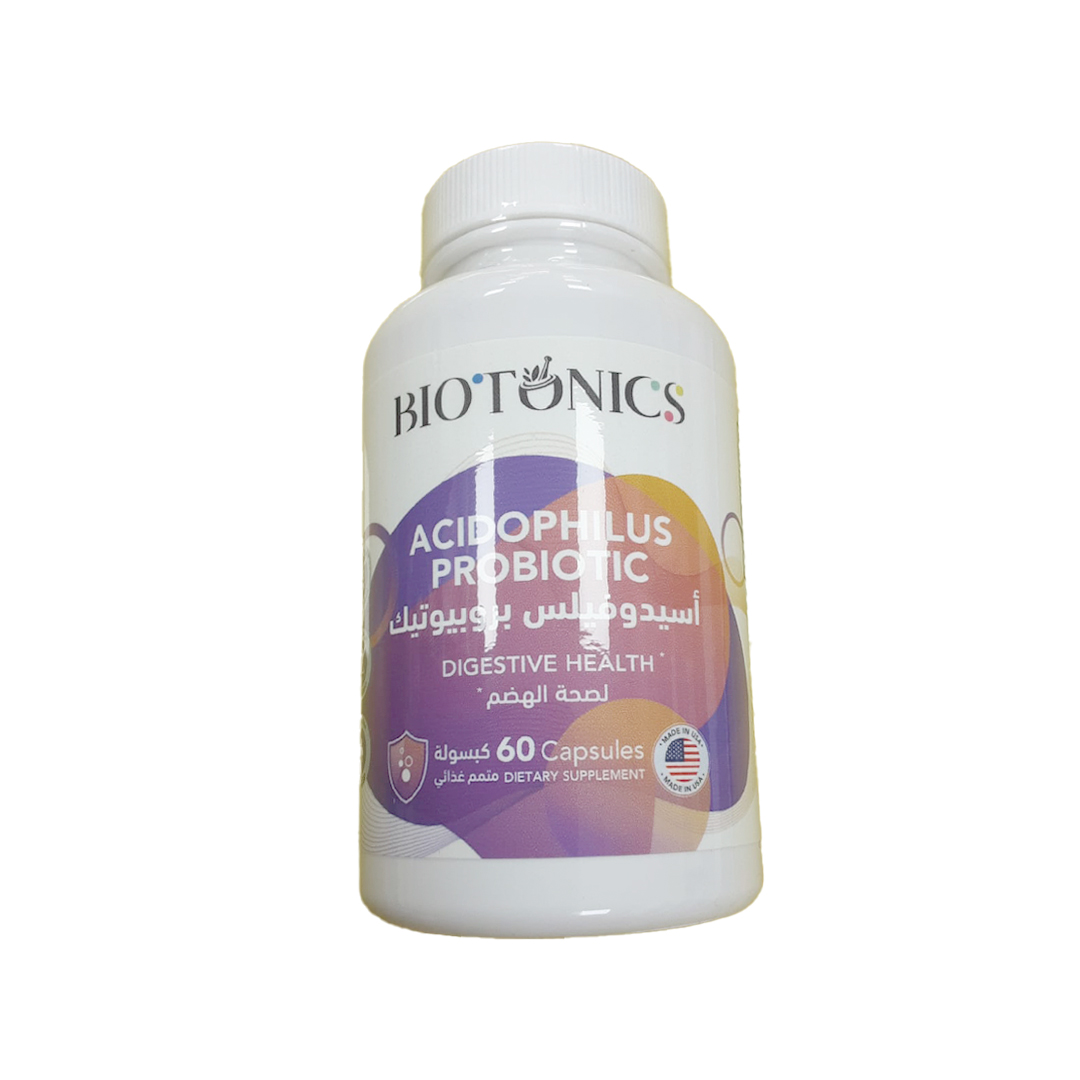 buy online Biotonic Acidophilus Probiotics Capsules  60'S 1  Qatar Doha