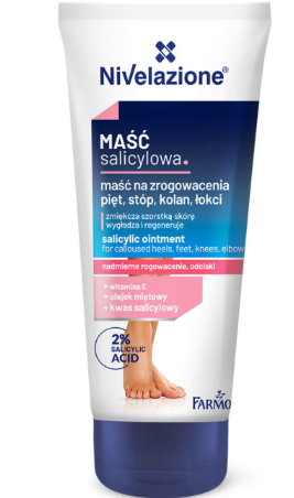 nivelazione salicylic ointment for calloused heels feet 75ml product available at family pharmacy online buy now at qatar doha