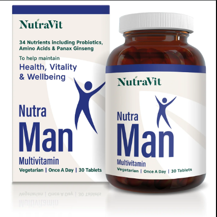 buy online Nutra man multivitamin tablets 30's 1  Qatar Doha