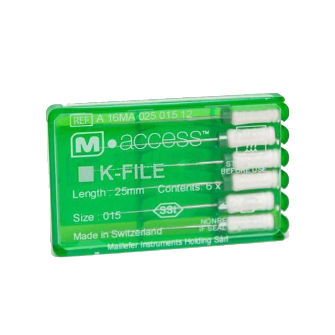 buy online Densply K Files 25Mm #20 -6'S 1  Qatar Doha