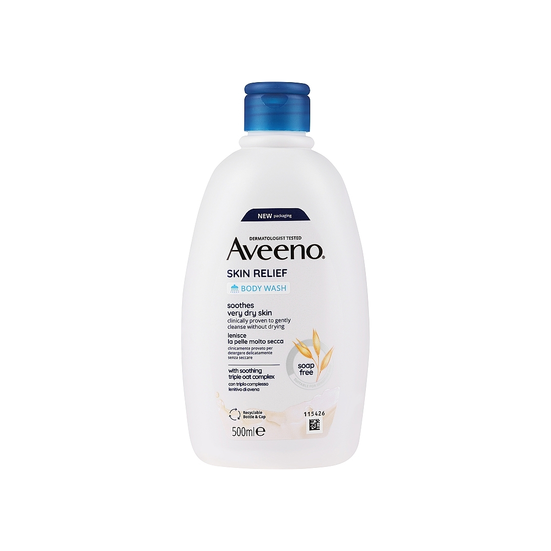 buy online Aveeno SKIN RELIEF  BODY WASH 500ML 1  Qatar Doha
