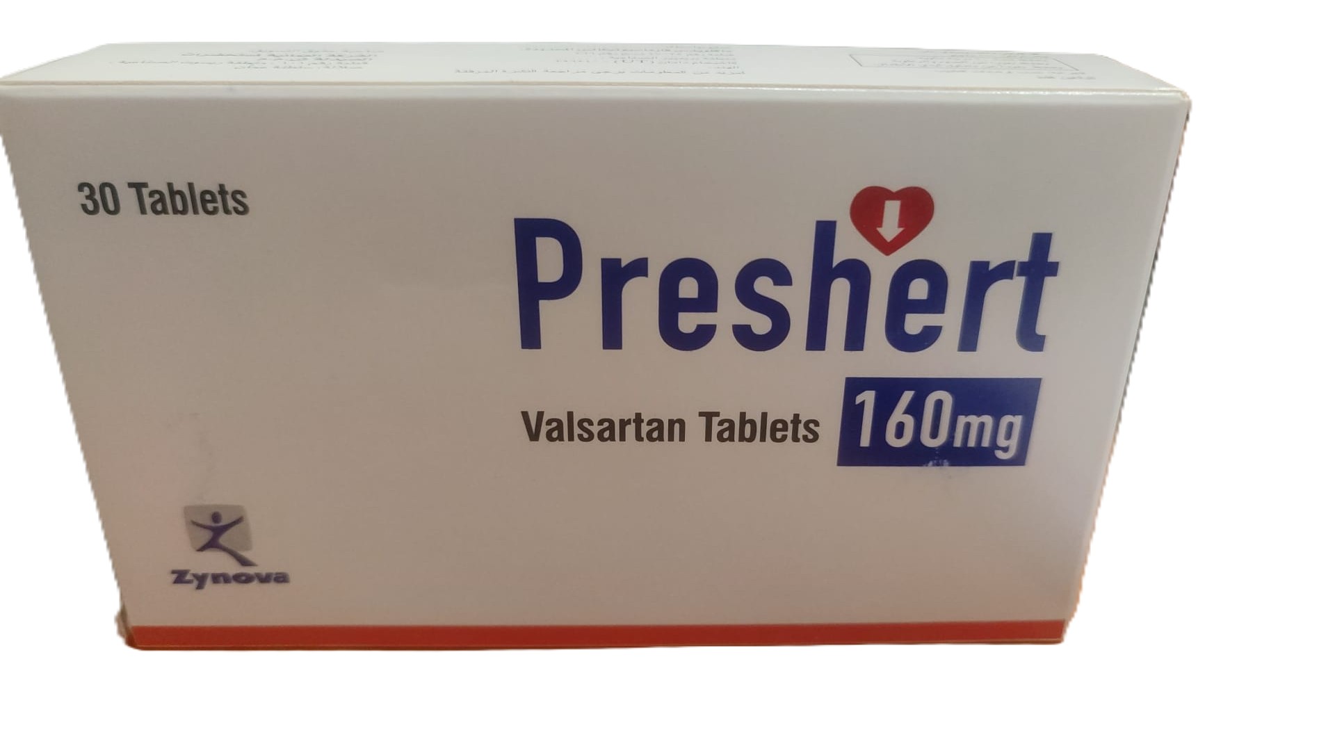 buy online Preshert 160mg Tablet 30's 30  Qatar Doha